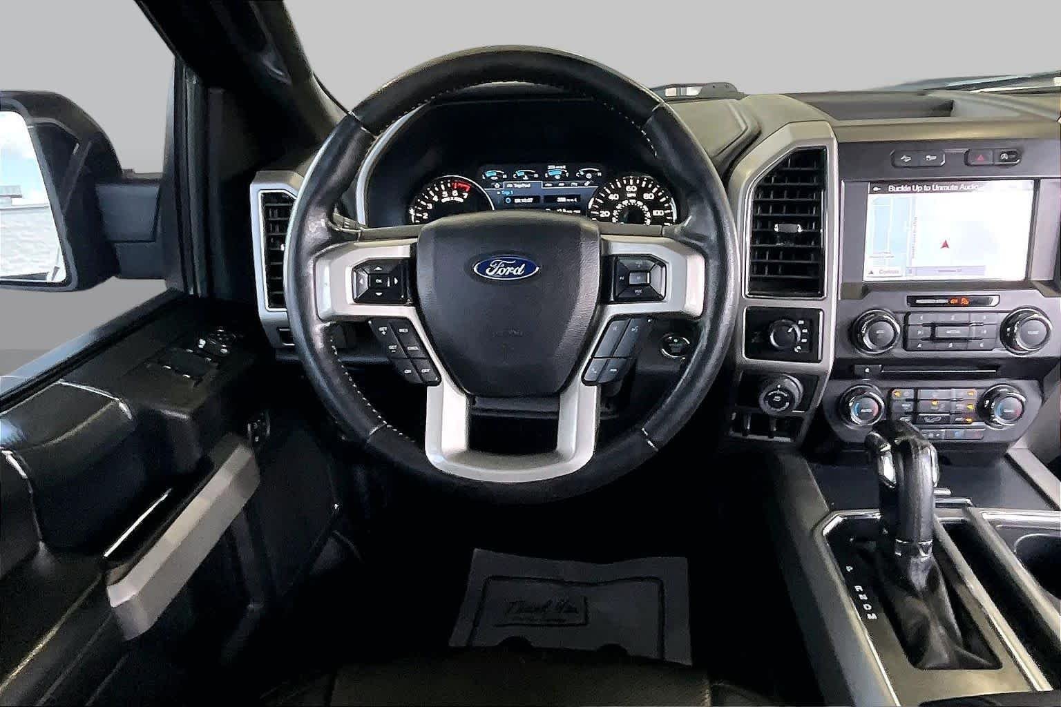 Used 2018 Shadow Black Ford LARIAT image 6