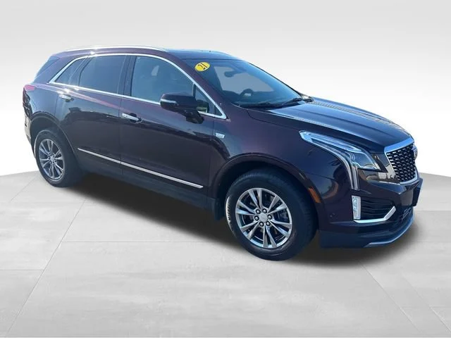Used 2021 GARNET METALLIC Cadillac AWD Premium Luxury image 9