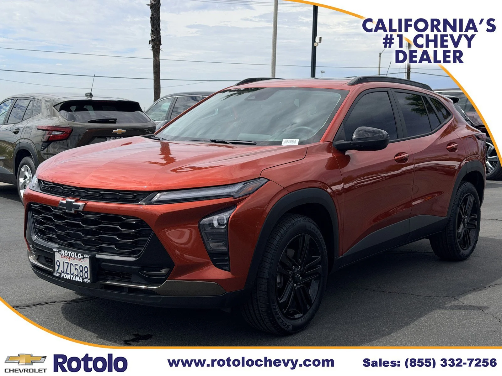 Used 2024 Cayenne Orange Metallic Chevrolet ACTIV image 3