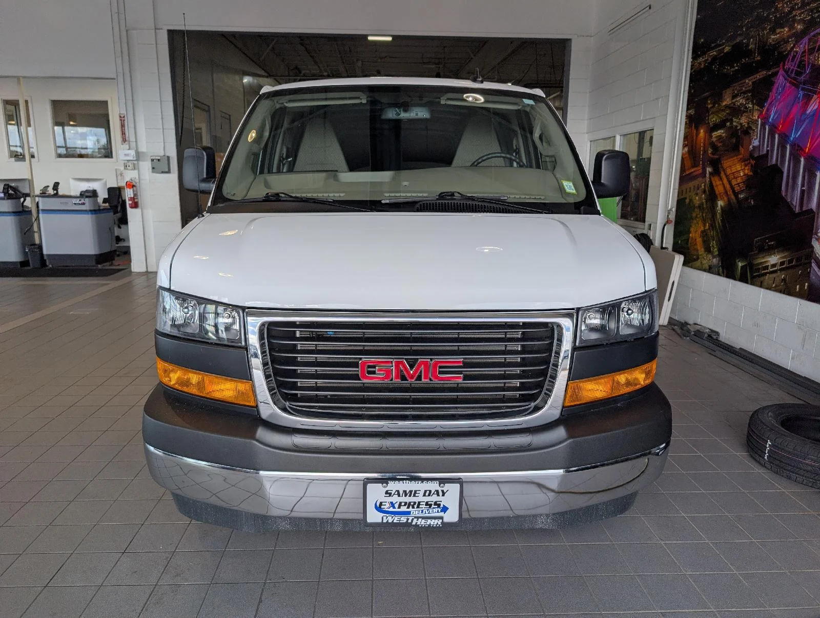 Used 2025 Summit White GMC Work Van image 2