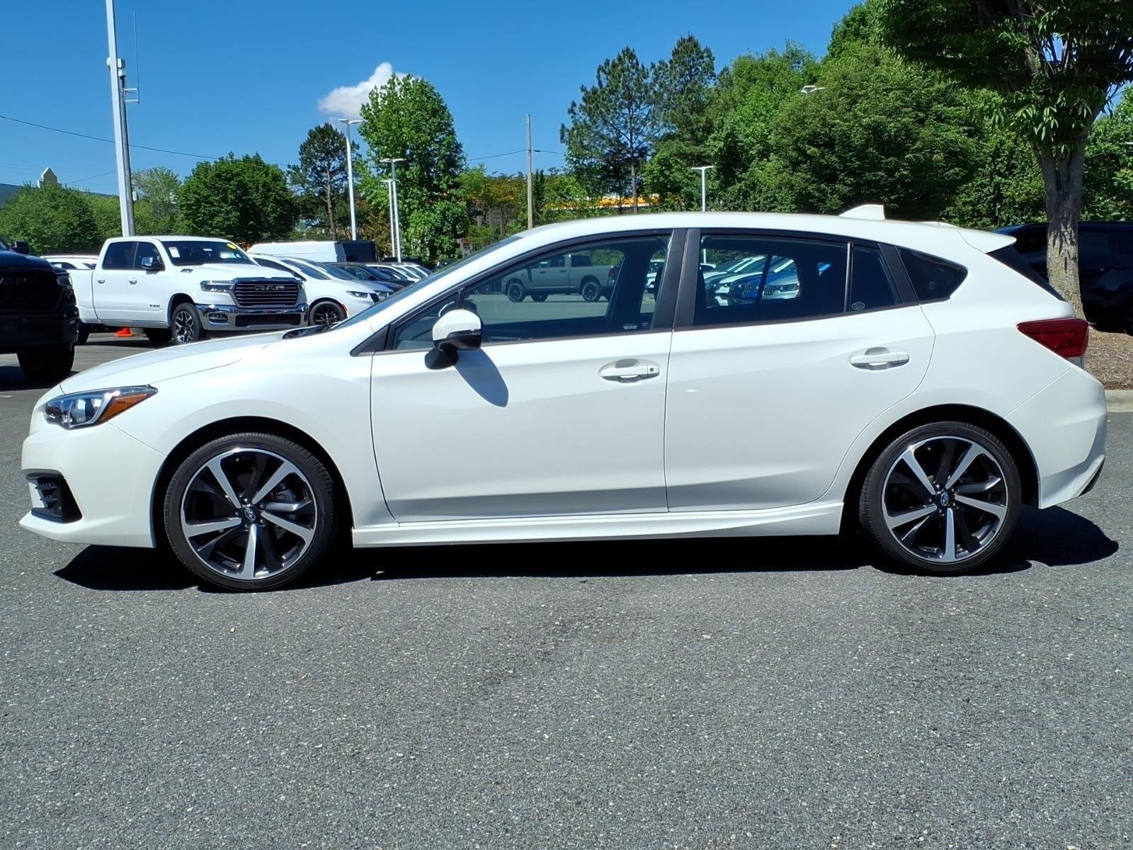 Used 2023 Crystal White Pearl Subaru Sport image 3