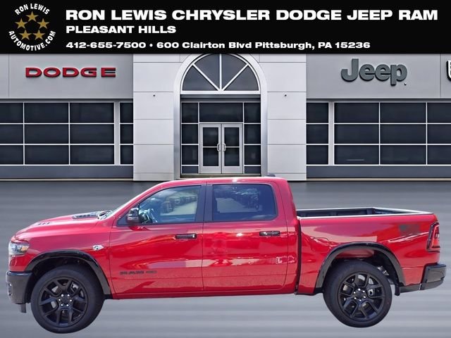New 2026 Molten Red Pearl-Coat Exterior Paint RAM Laramie image 1