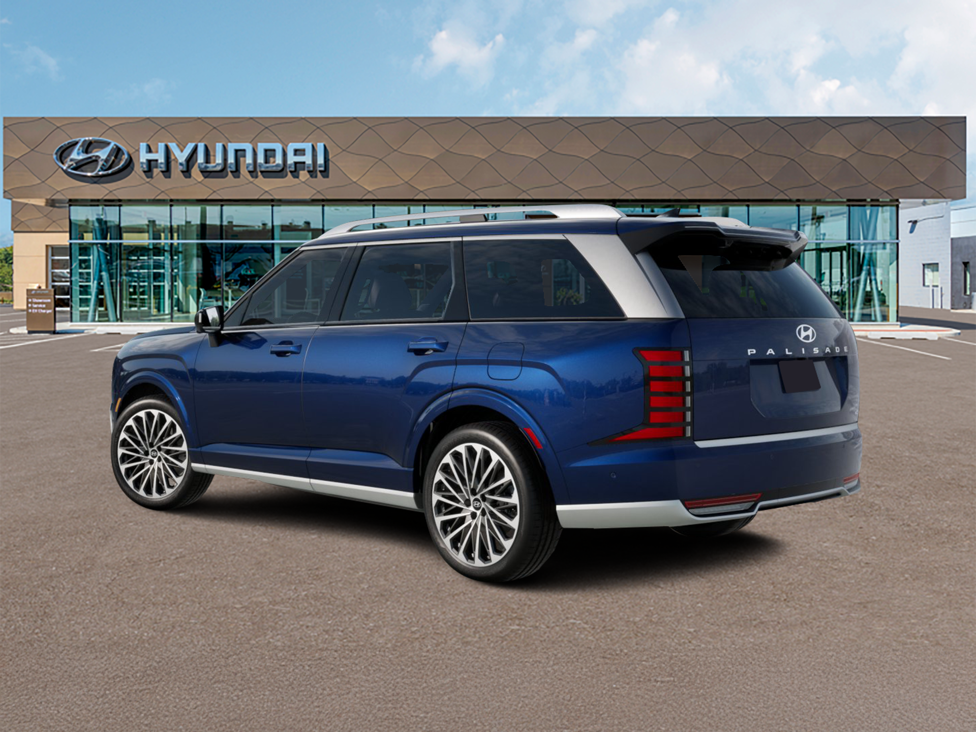 New 2027 Blue Hyundai Calligraphy AWD image 4