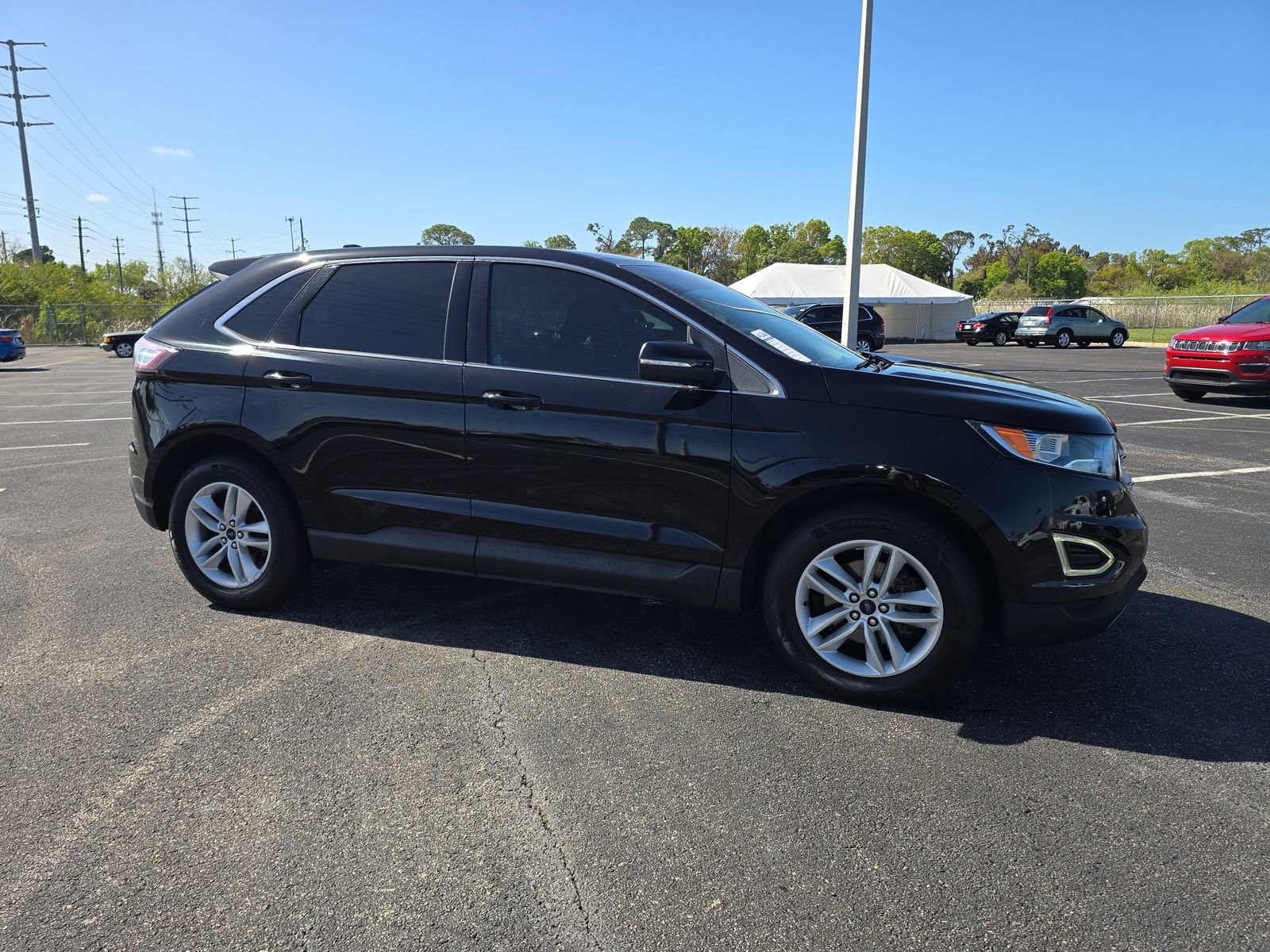 Used 2016 Ford Edge SEL with VIN 2FMPK3J81GBC40175 for sale in Port Richey, FL