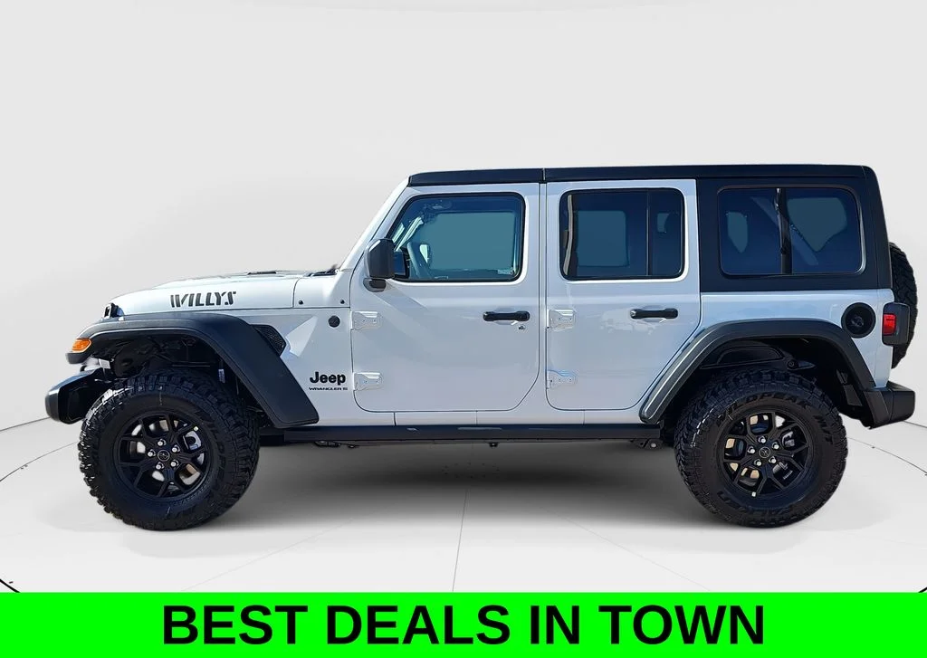 New 2026 Bright White Clearcoat Jeep Willys image 6