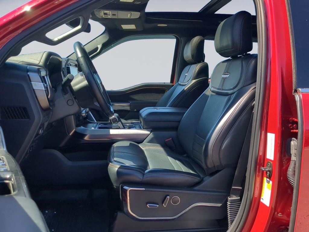 Used 2023 Red Metallic Ford Platinum image 12