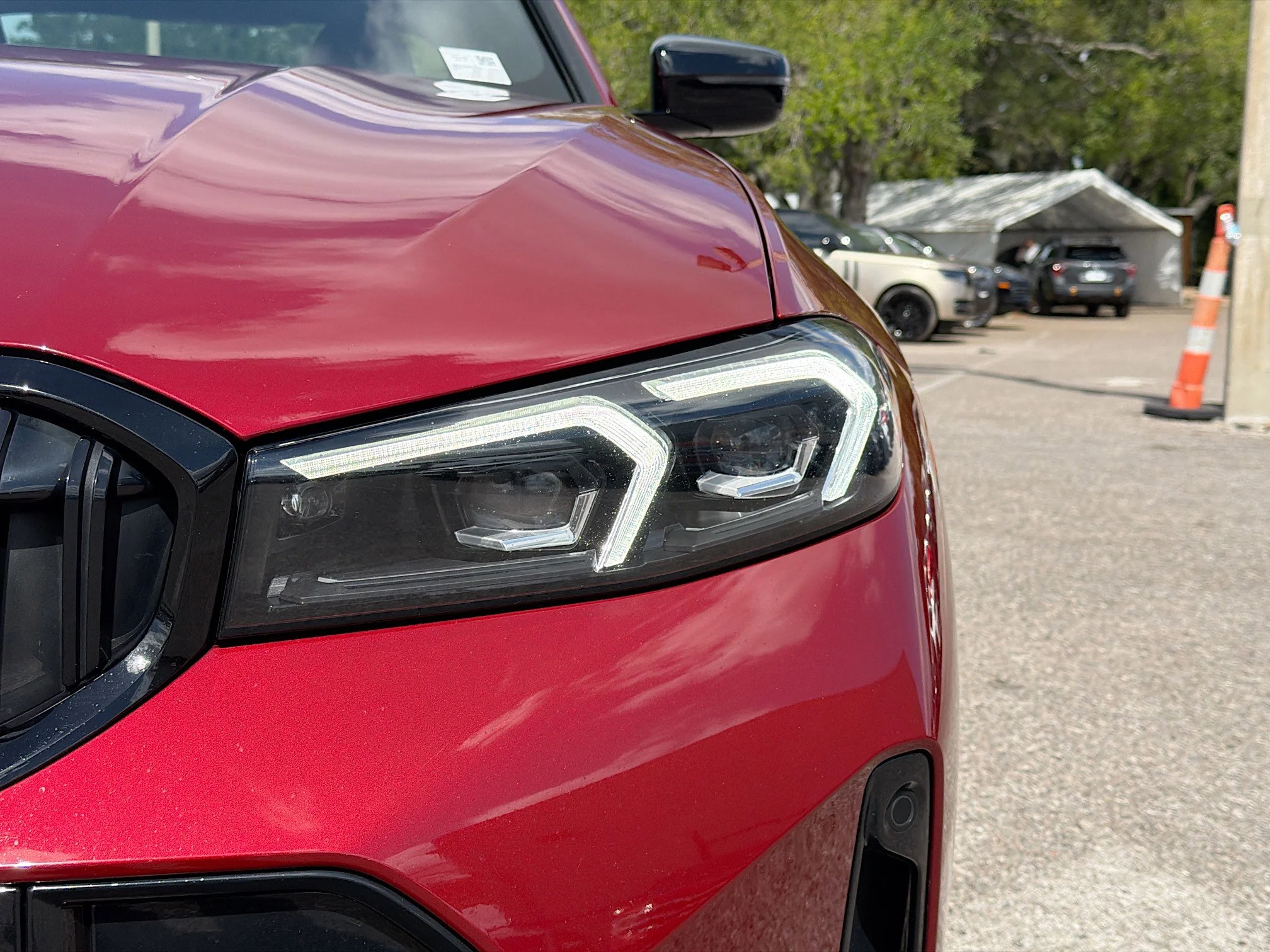 Used 2025 Red Metallic BMW 330i image 9