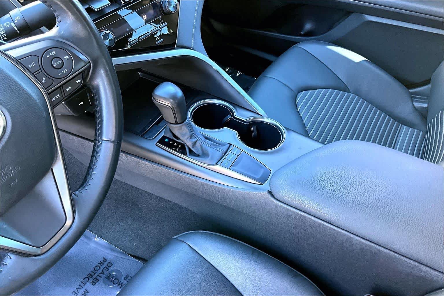 Certified Used 2024 Reservoir Blue Toyota SE Nightshade image 17