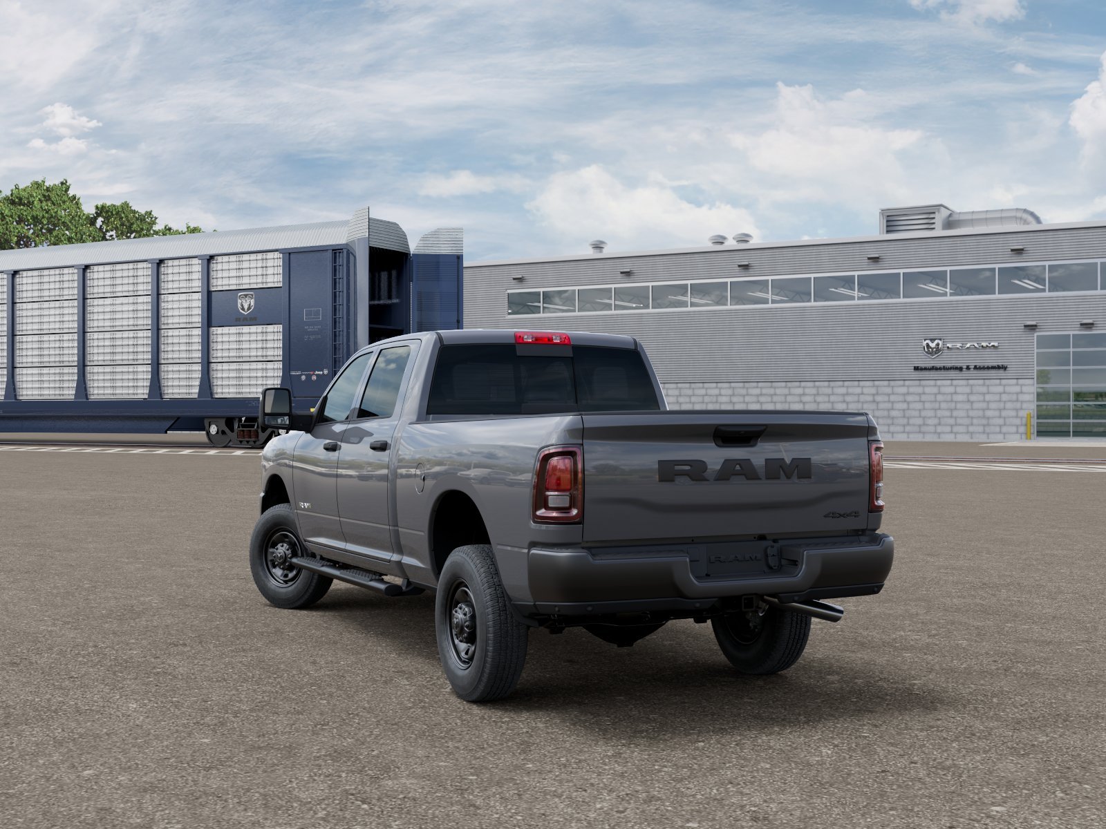 New 2026 Ceramic Gray Clear-Coat Exterior Paint RAM  image 12