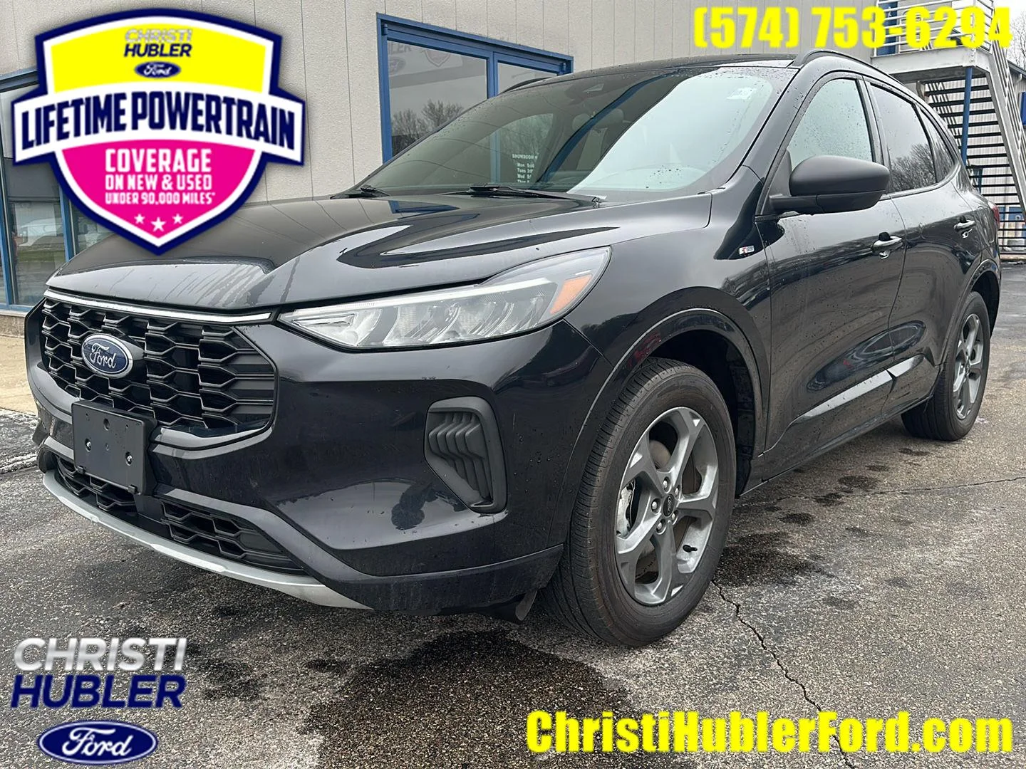 Used 2023 Agate Black Ford ST-Line image 1