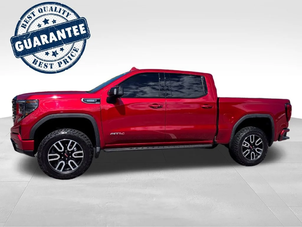 Used 2025 Volcanic Red Tintcoat GMC AT4 image 3