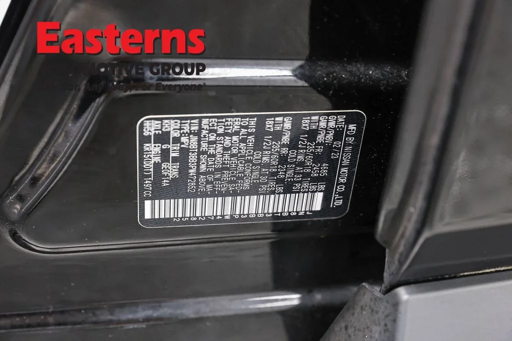 Used 2023 Black Nissan SV image 36