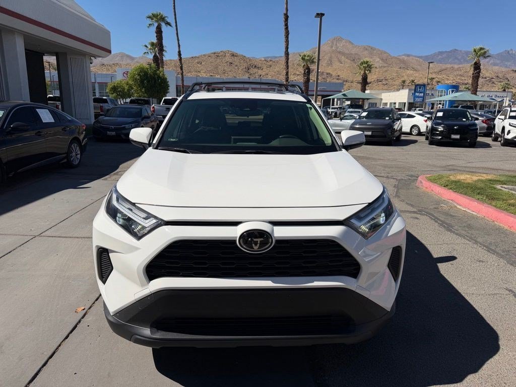 Used 2025 White Toyota Hybrid XLE image 2