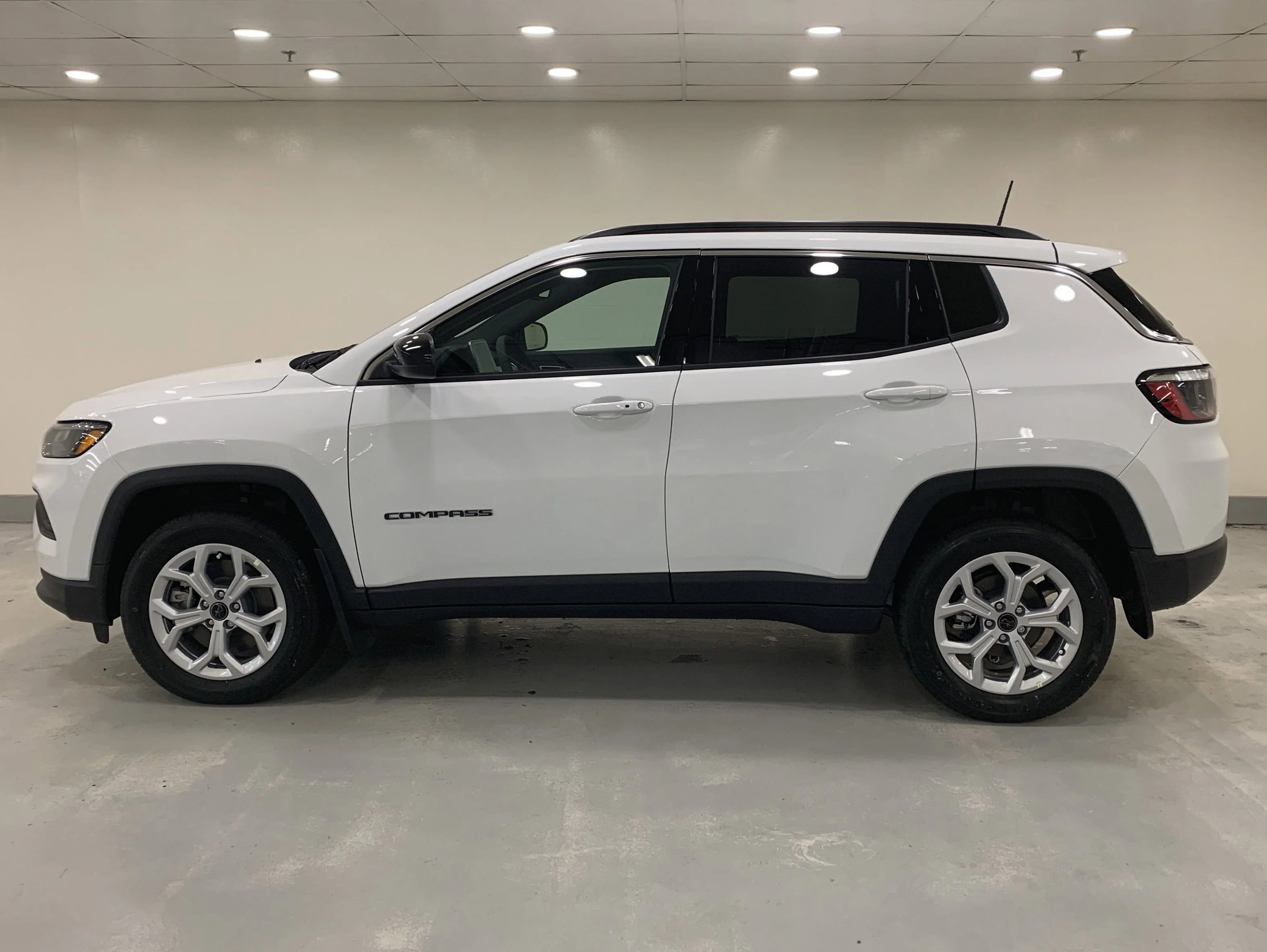 New 2026 Bright White Jeep North image 2