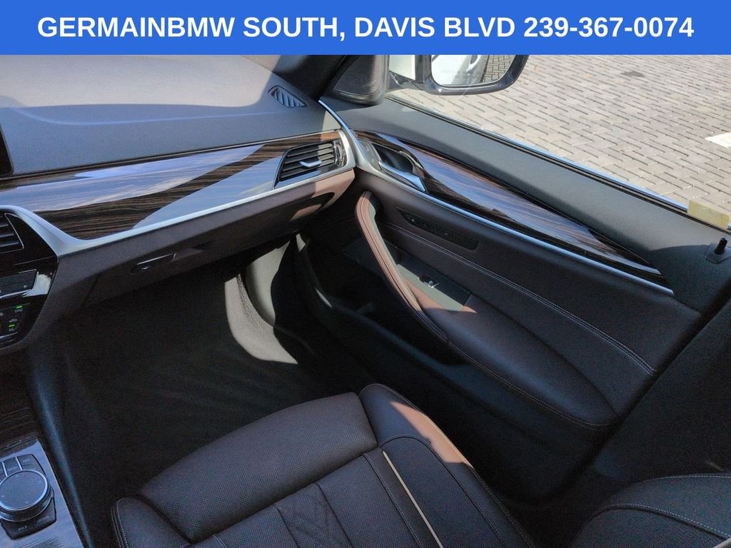 Certified Used 2023 White Metallic BMW 540i xDrive image 19