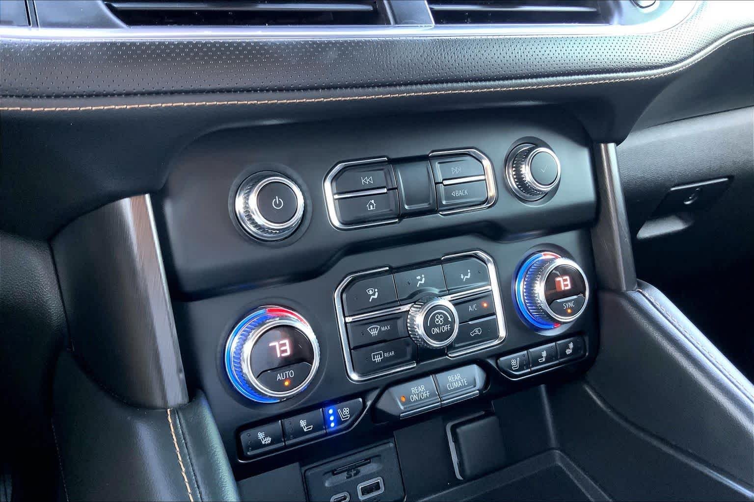 Used 2021 Dark Sky Metallic GMC AT4 image 65