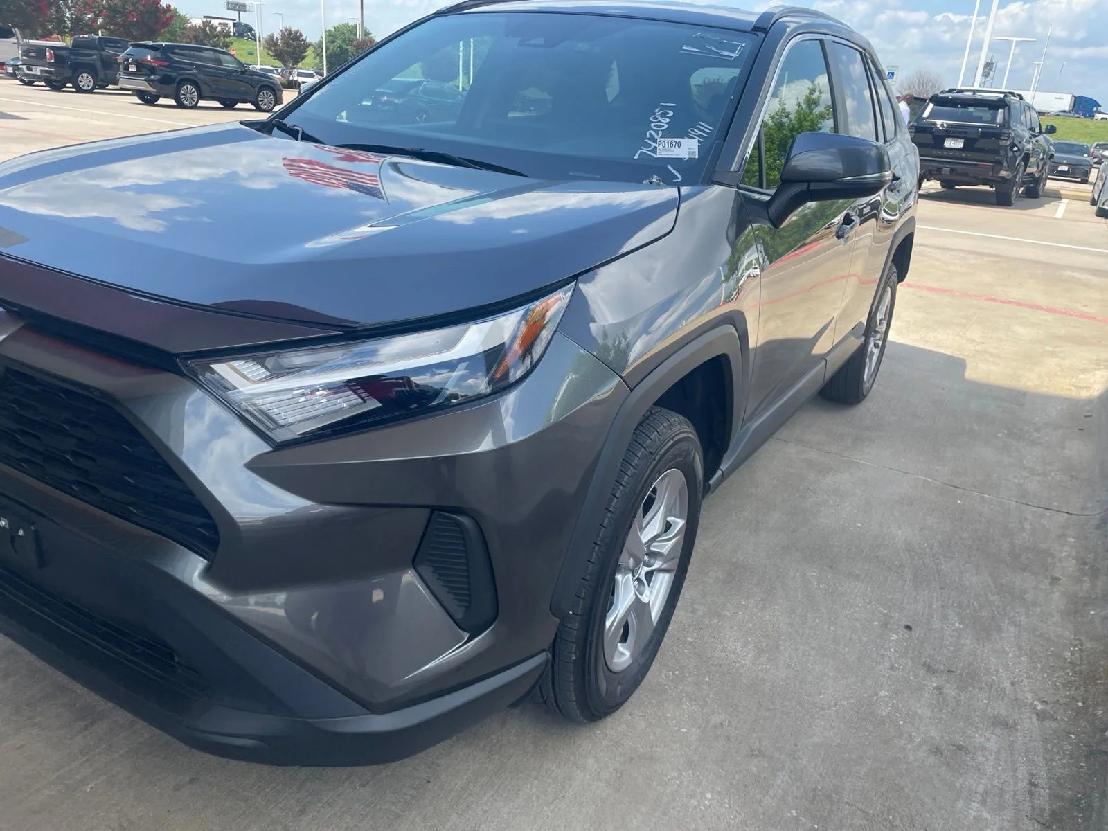 Used 2025 Gray Toyota XLE image 1