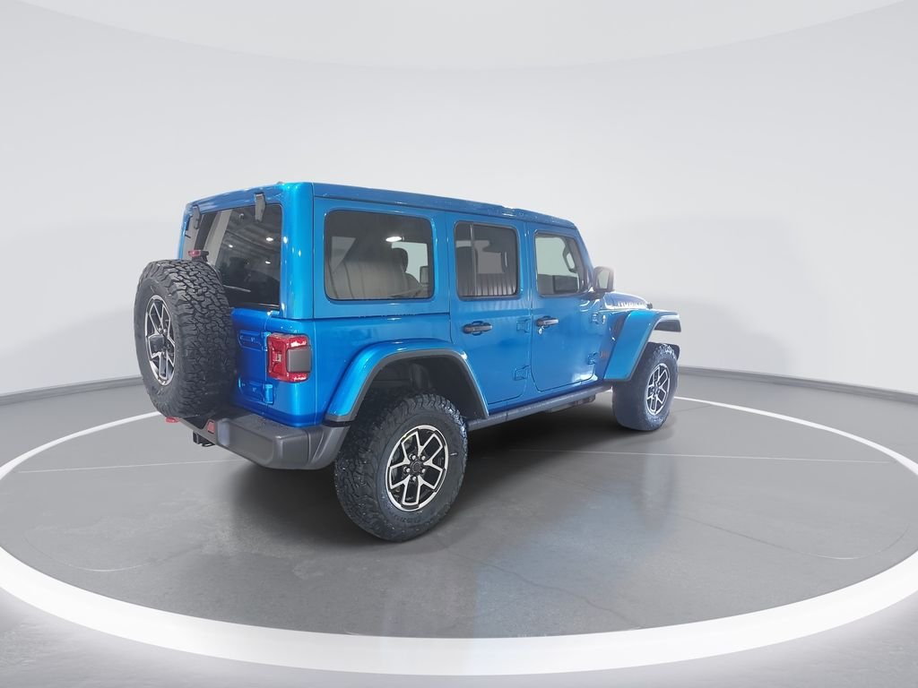 New 2026 Hydro Blue Pearl-Coat Exterior Paint Jeep Rubicon image 8