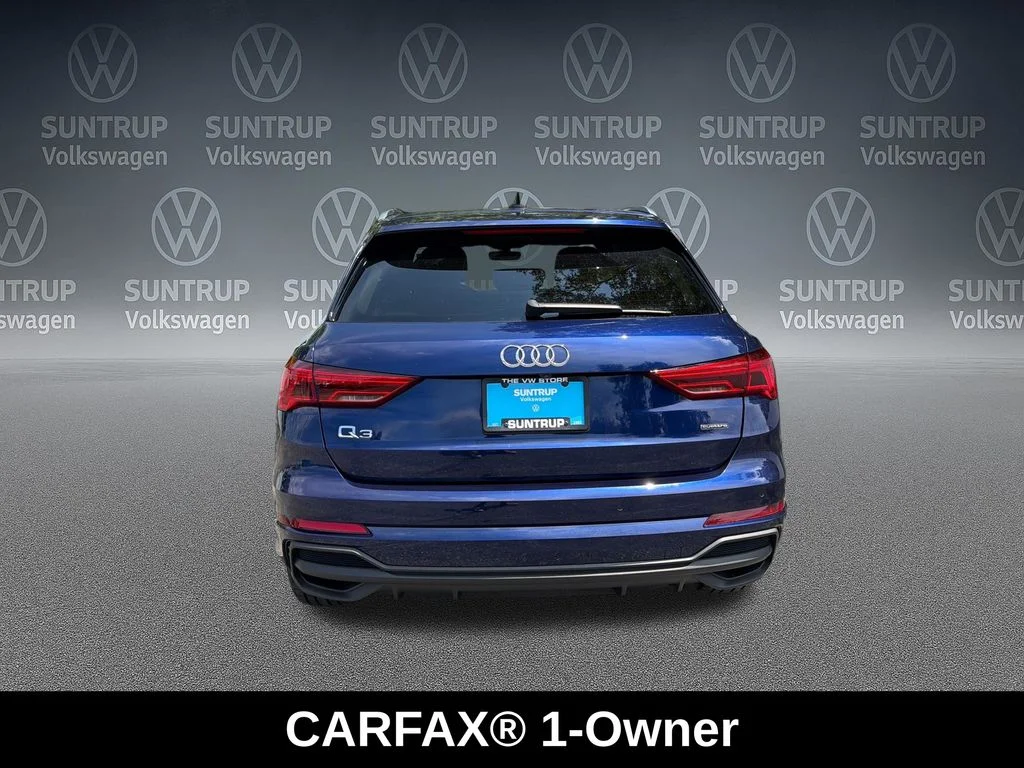 Used 2023 Blue Audi Premium Plus image 4