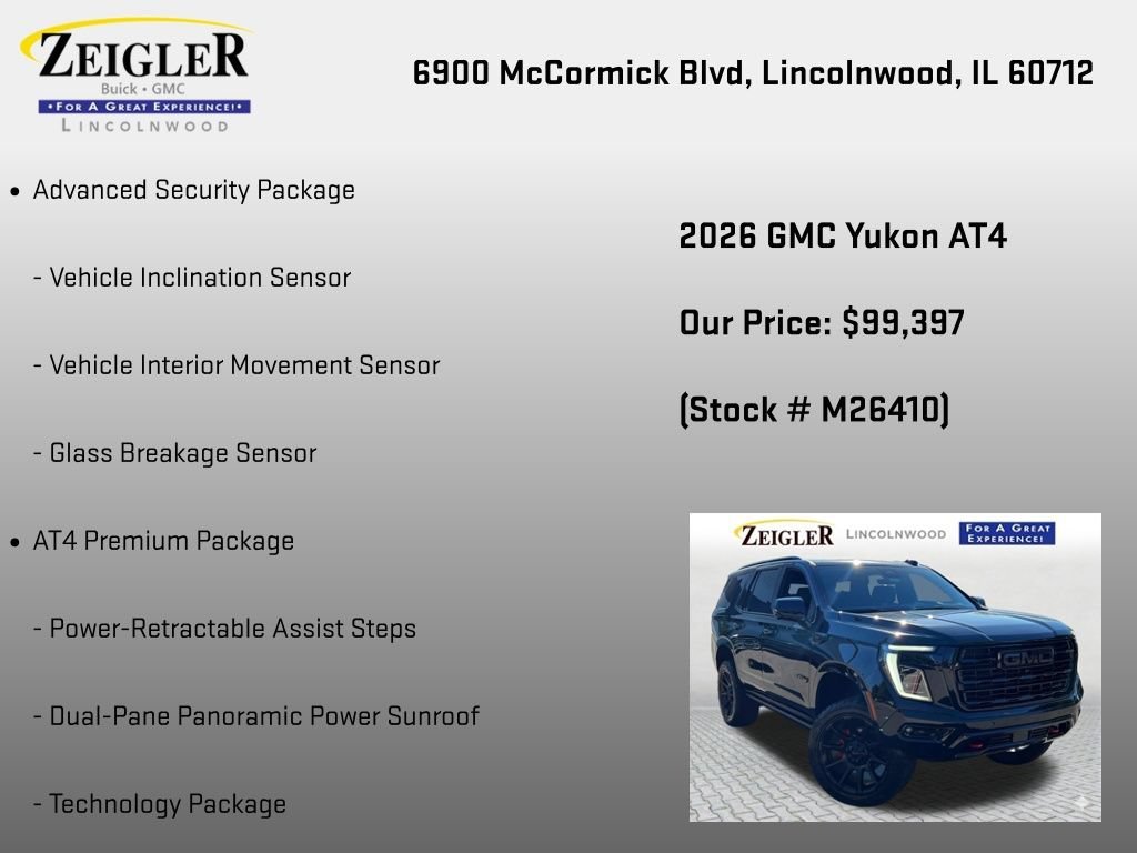 New 2026 Onyx Black GMC AT4 image 12