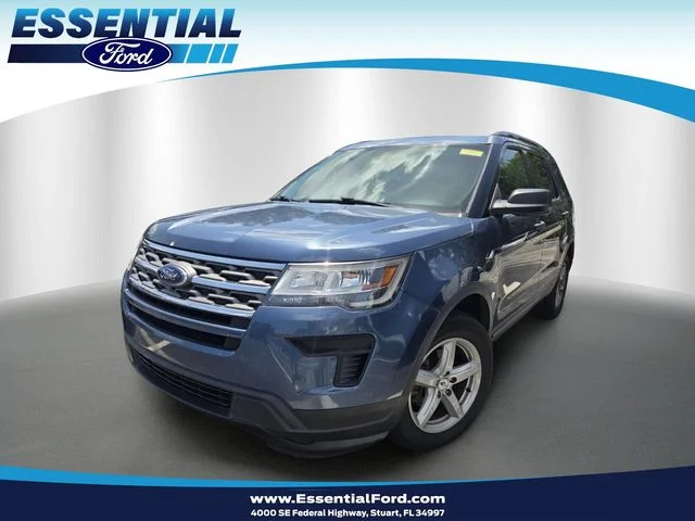 Used 2018 Blue Metallic Ford Base image 1
