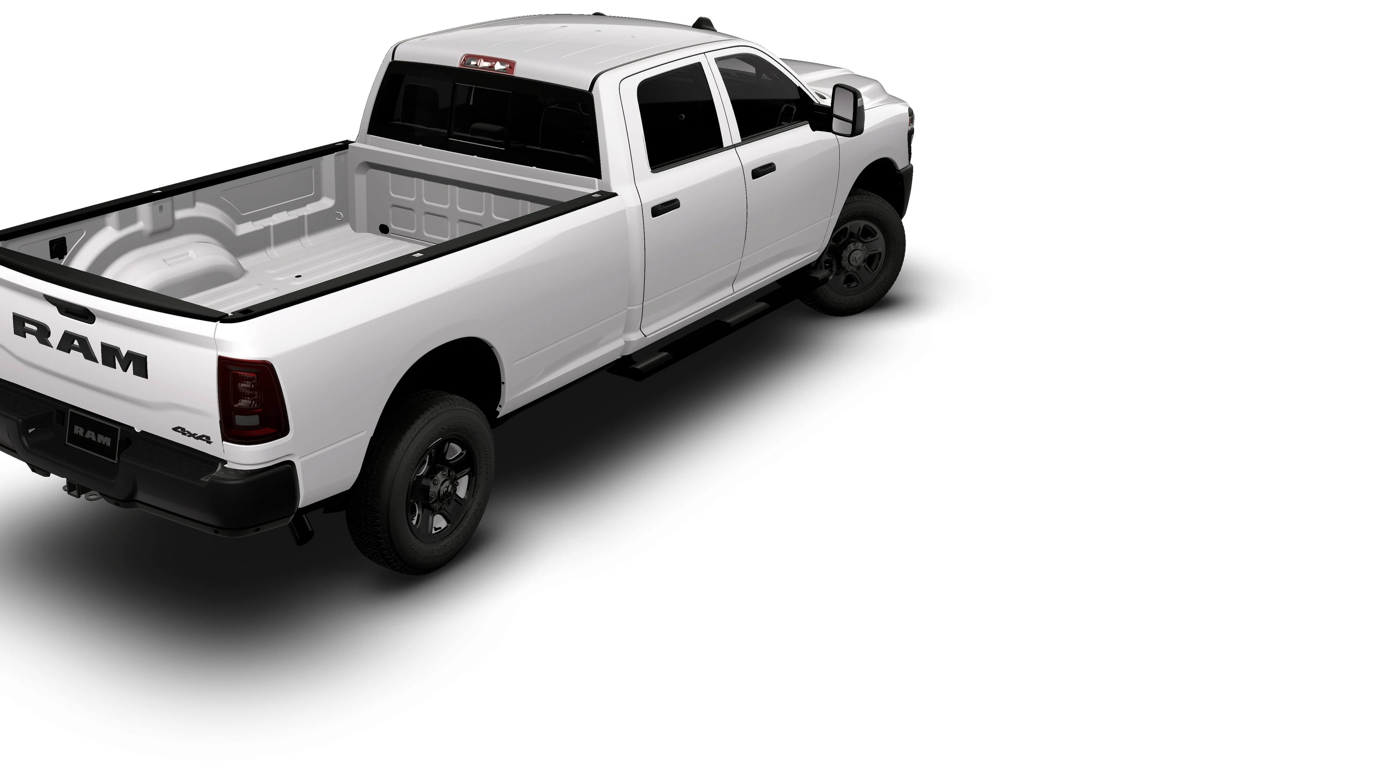 New 2026 Bright White Clear-Coat Exterior Paint RAM  image 14