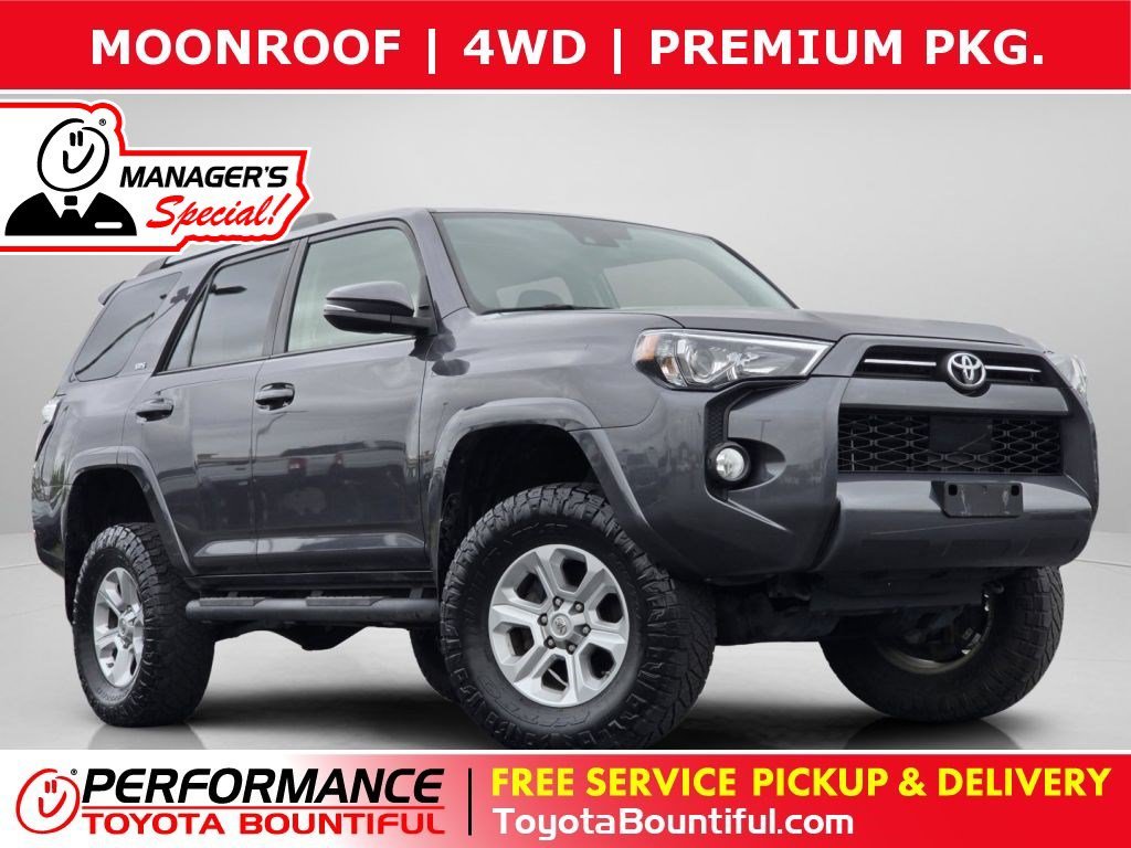 Used 2020 Magnetic Gray Metallic Toyota SR5 Premium image 1