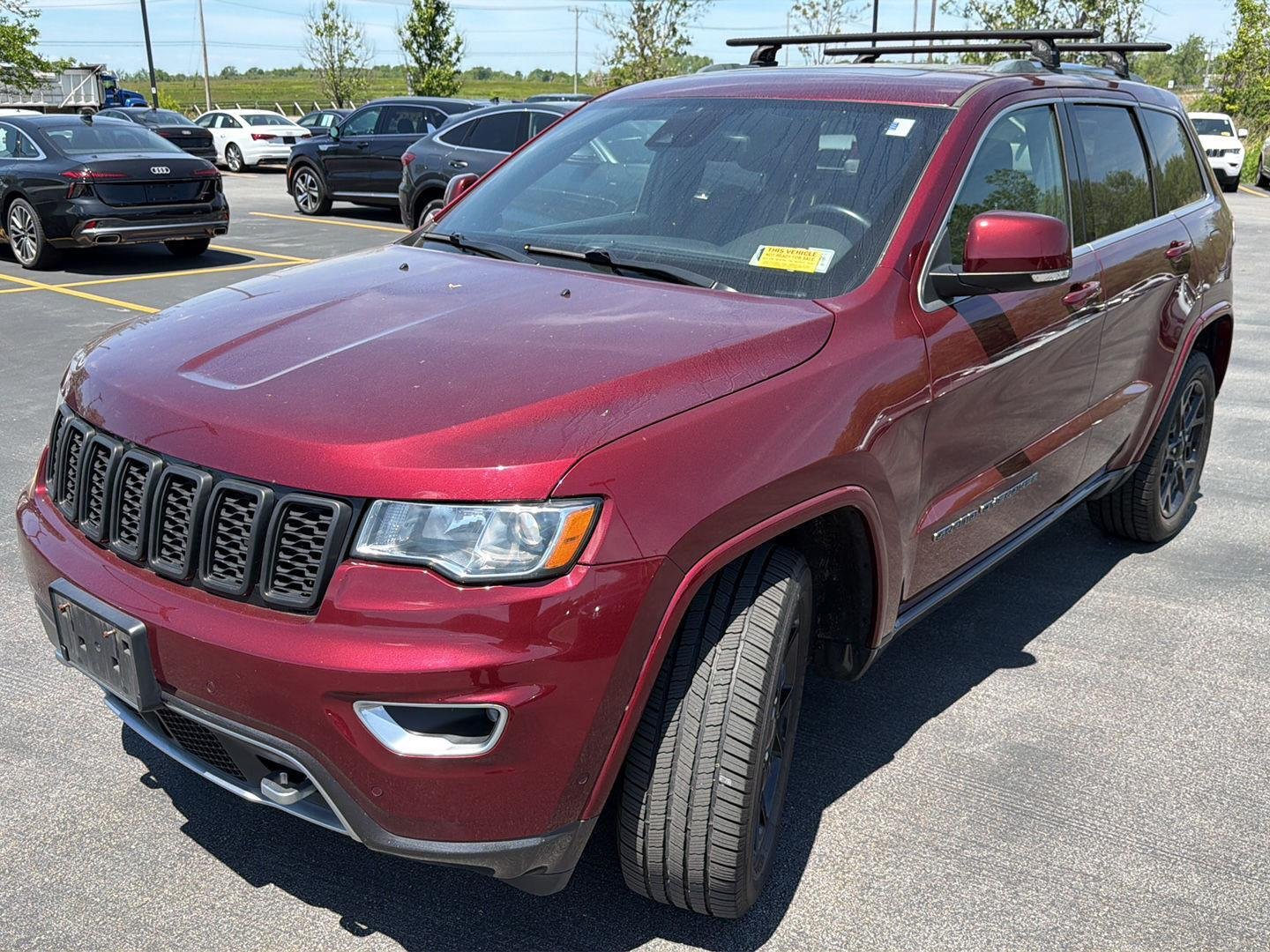 Used 2018 Velvet Red Pearlcoat Jeep Sterling Edition image 3
