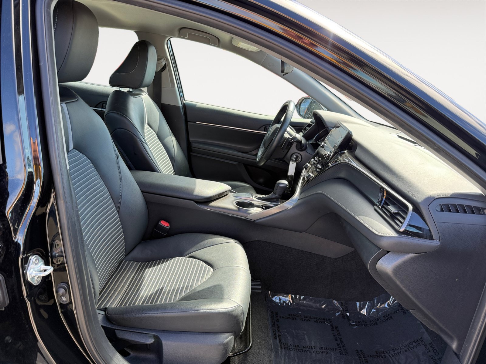 Used 2024 Midnight Black Metallic Toyota SE image 19