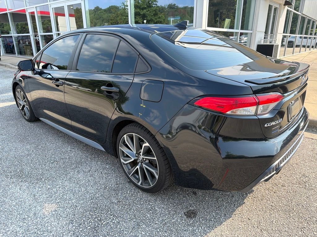 Used 2021 Black Toyota SE image 2