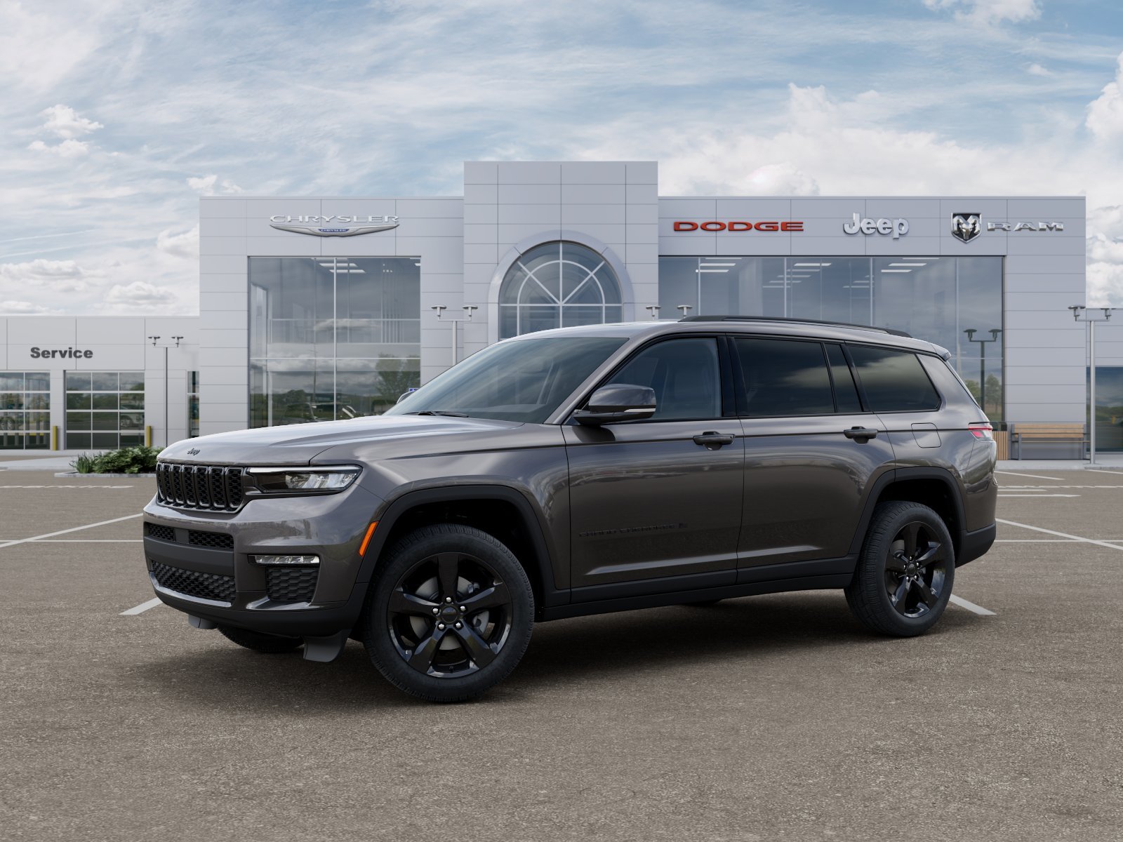 New 2025 Baltic Gray Metallic Clear-Coat Exterior Paint Jeep Limited image 28