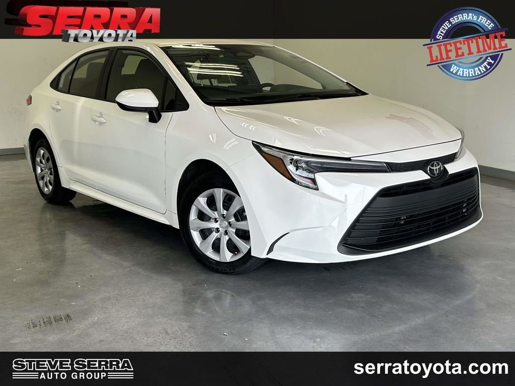 Certified Used 2026 White Toyota LE image 1
