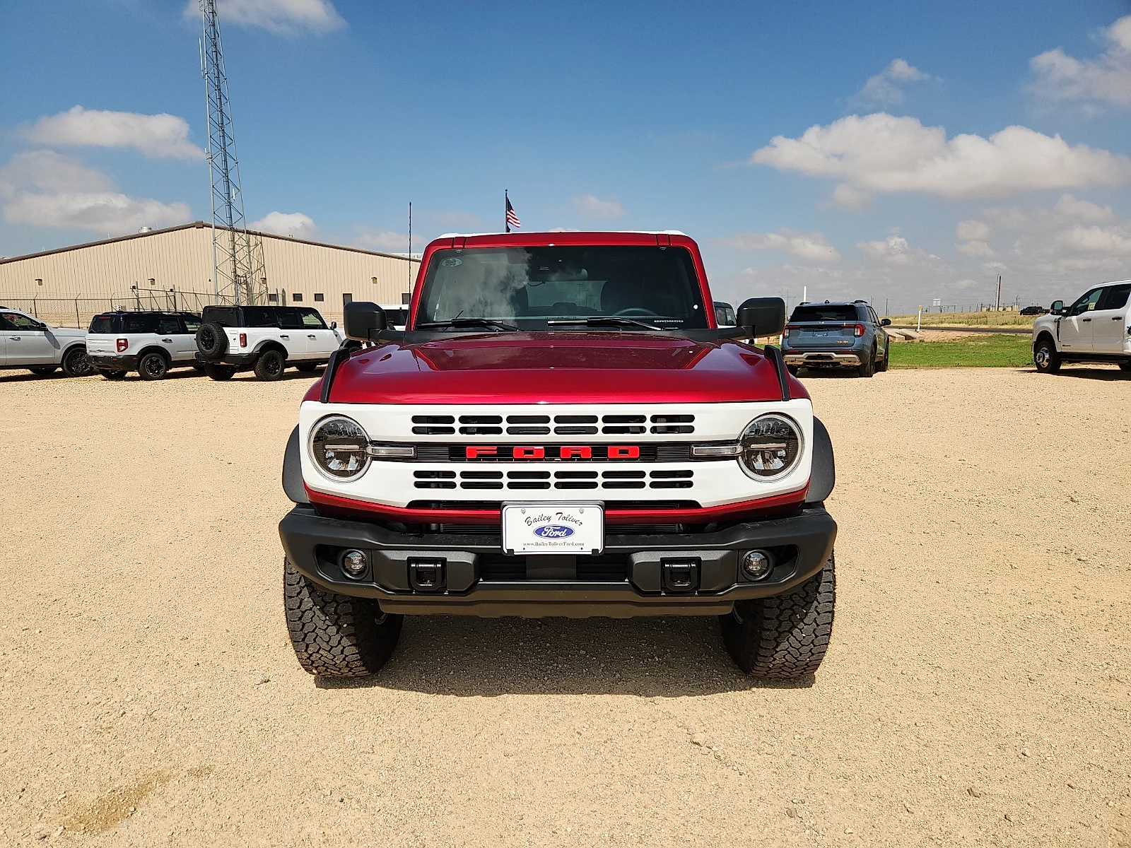 New 2026 Ruby Red Metallic Tinted Clearcoat Ford Heritage Edition image 2