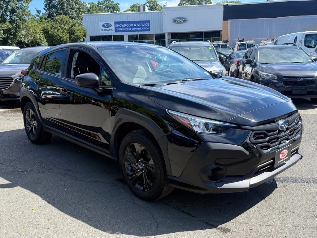 Used 2024 Crystal Black Silica Subaru Base image 4