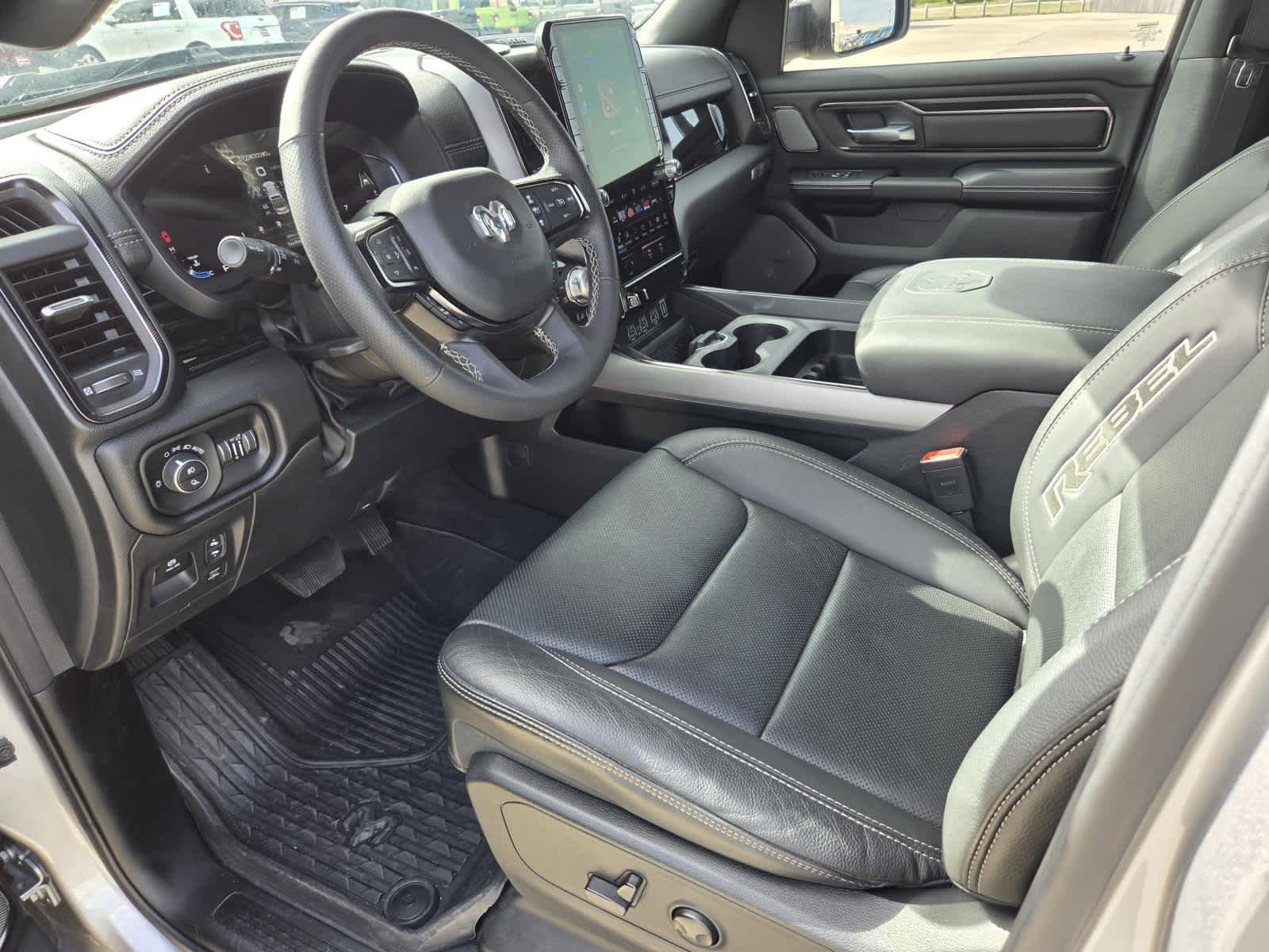Used 2025 Billet Silver Metallic Clearcoat Ram Rebel image 14