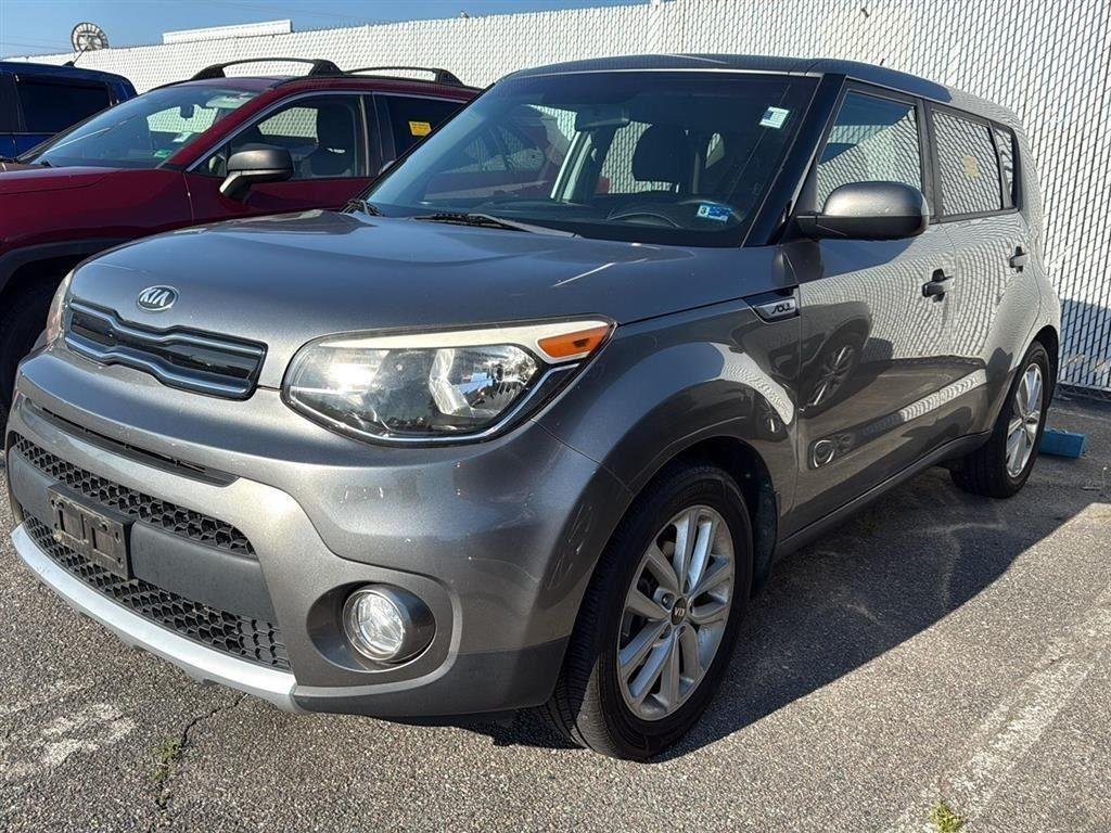 Used 2018 Titanium Gray KIA + image 1