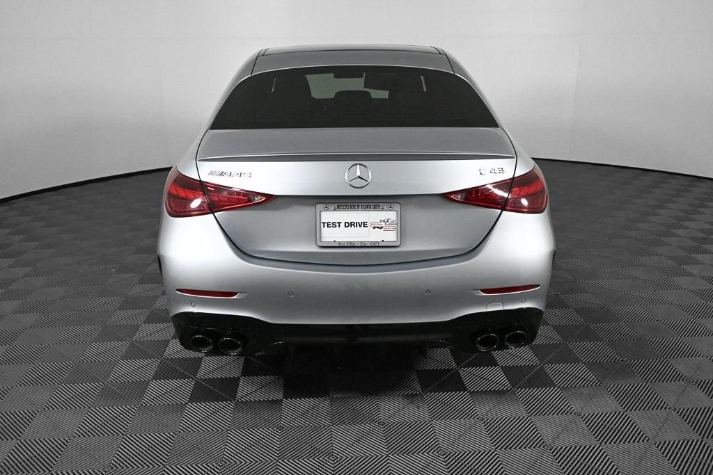 New 2025 Cirrus Silver Metallic Mercedes-Benz AMG® C 43 4MATIC® Sedan image 25