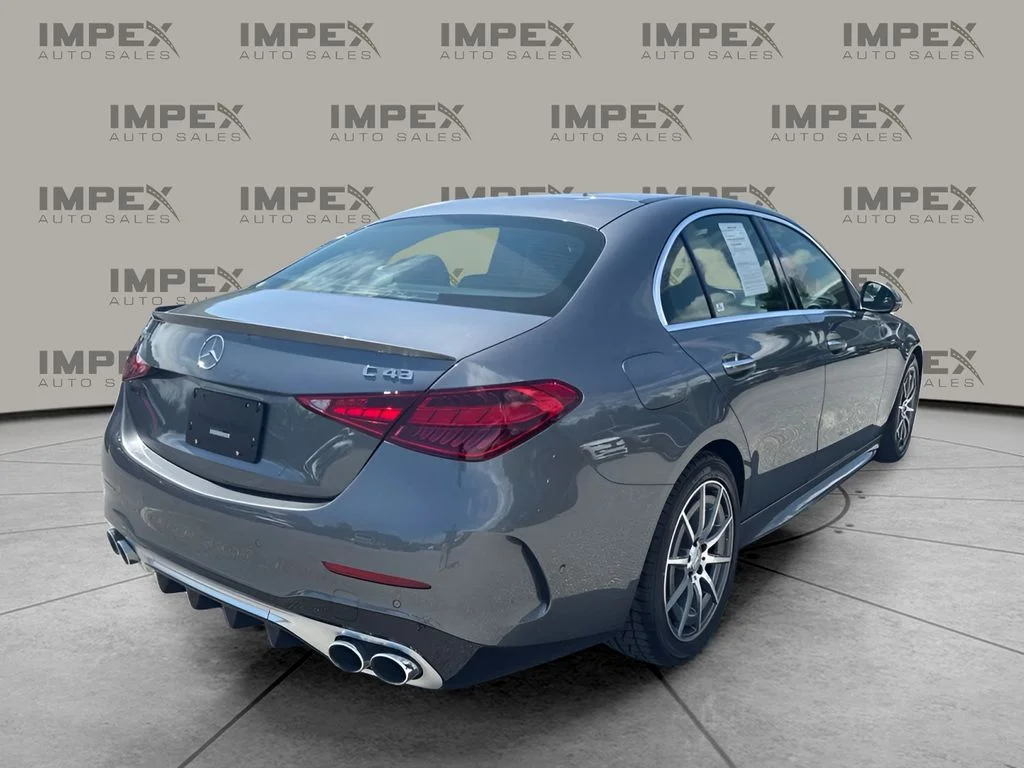 Used 2024 Gray Mercedes-Benz C 43 AMG® image 3