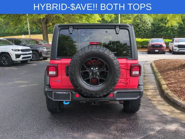 Used 2024 Red Jeep Willys 4xe image 4