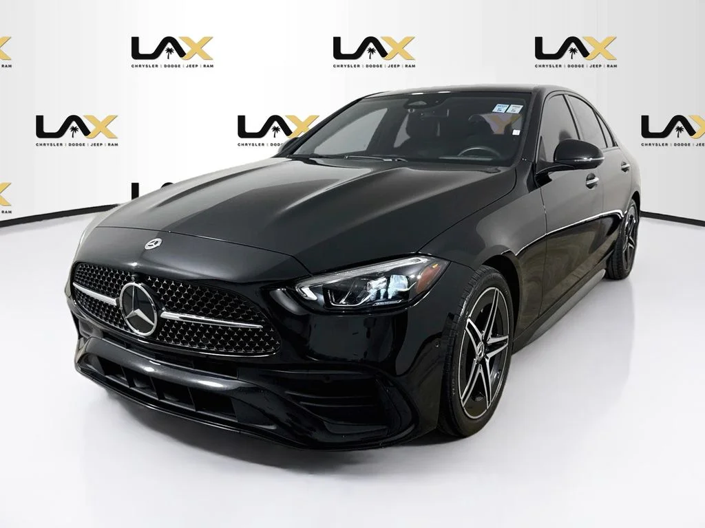 Used 2024 Black Mercedes-Benz C 300 image 3