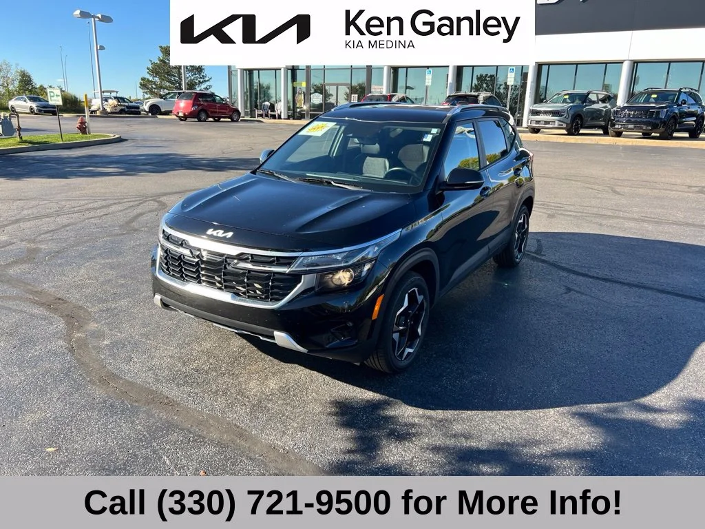 Certified Used 2025 Black Kia S image 3