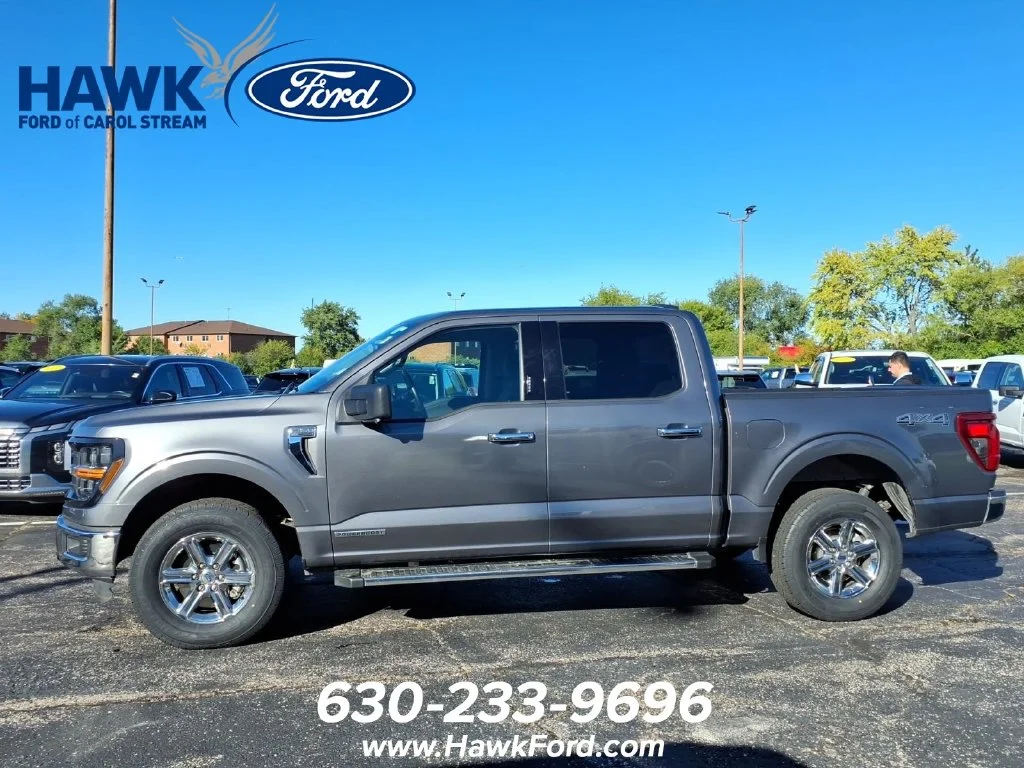 Certified Used 2024 Gray Metallic Ford XLT image 4
