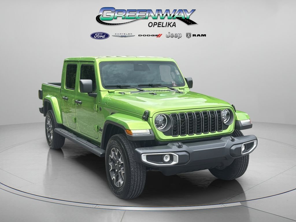 New 2026 Green Jeep Sahara image 1