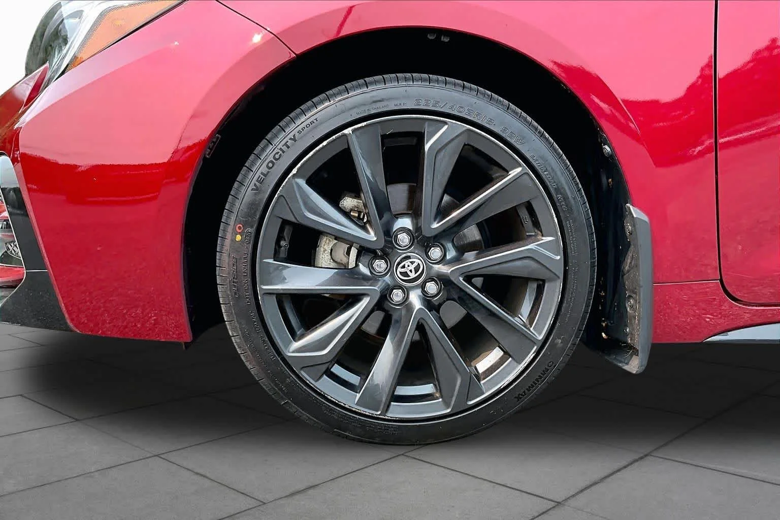 Used 2024 Ruby Flare Pearl Toyota Hybrid SE image 11