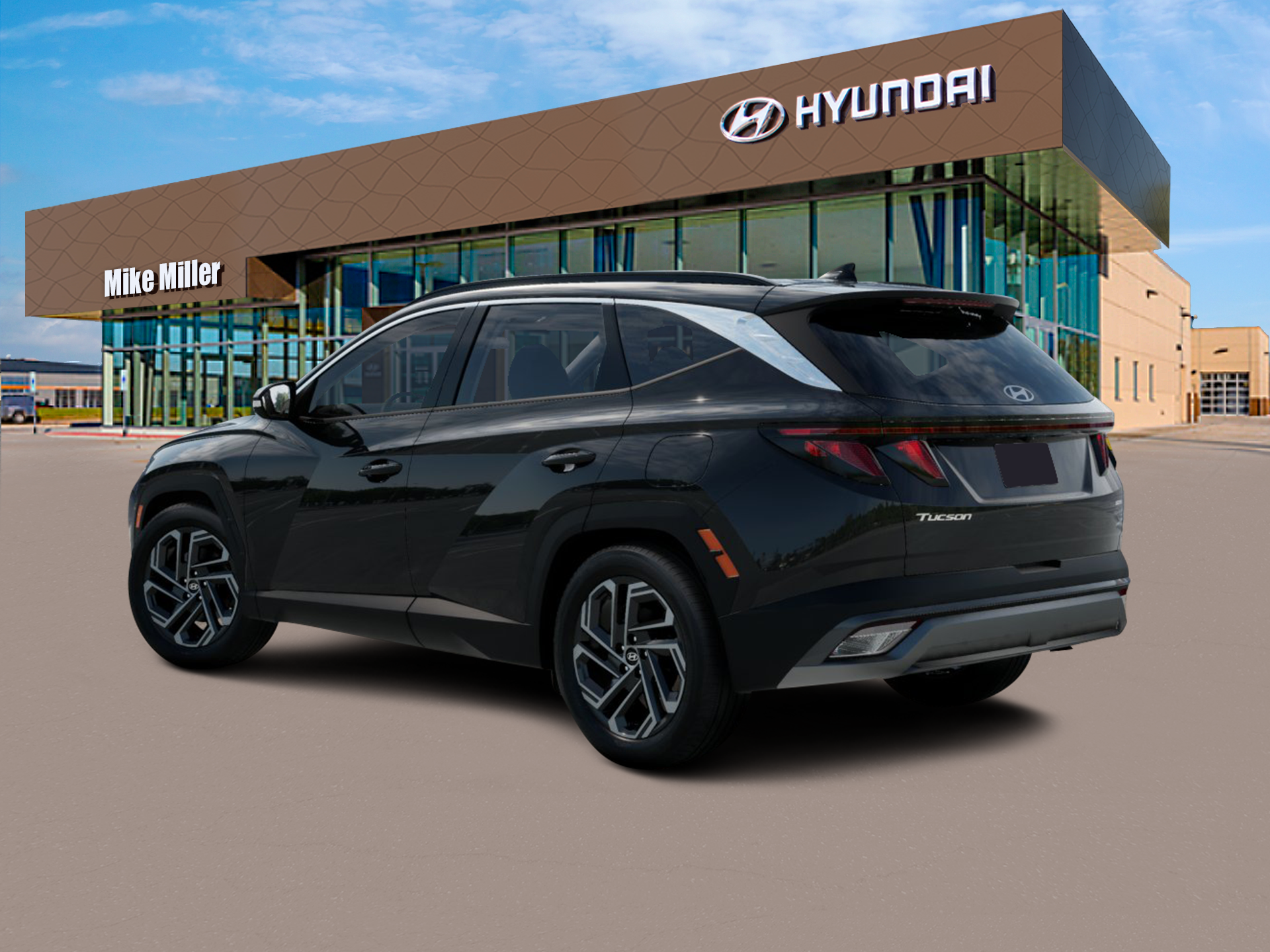 New 2026 Phantom Black Hyundai SEL Plus AWD image 4