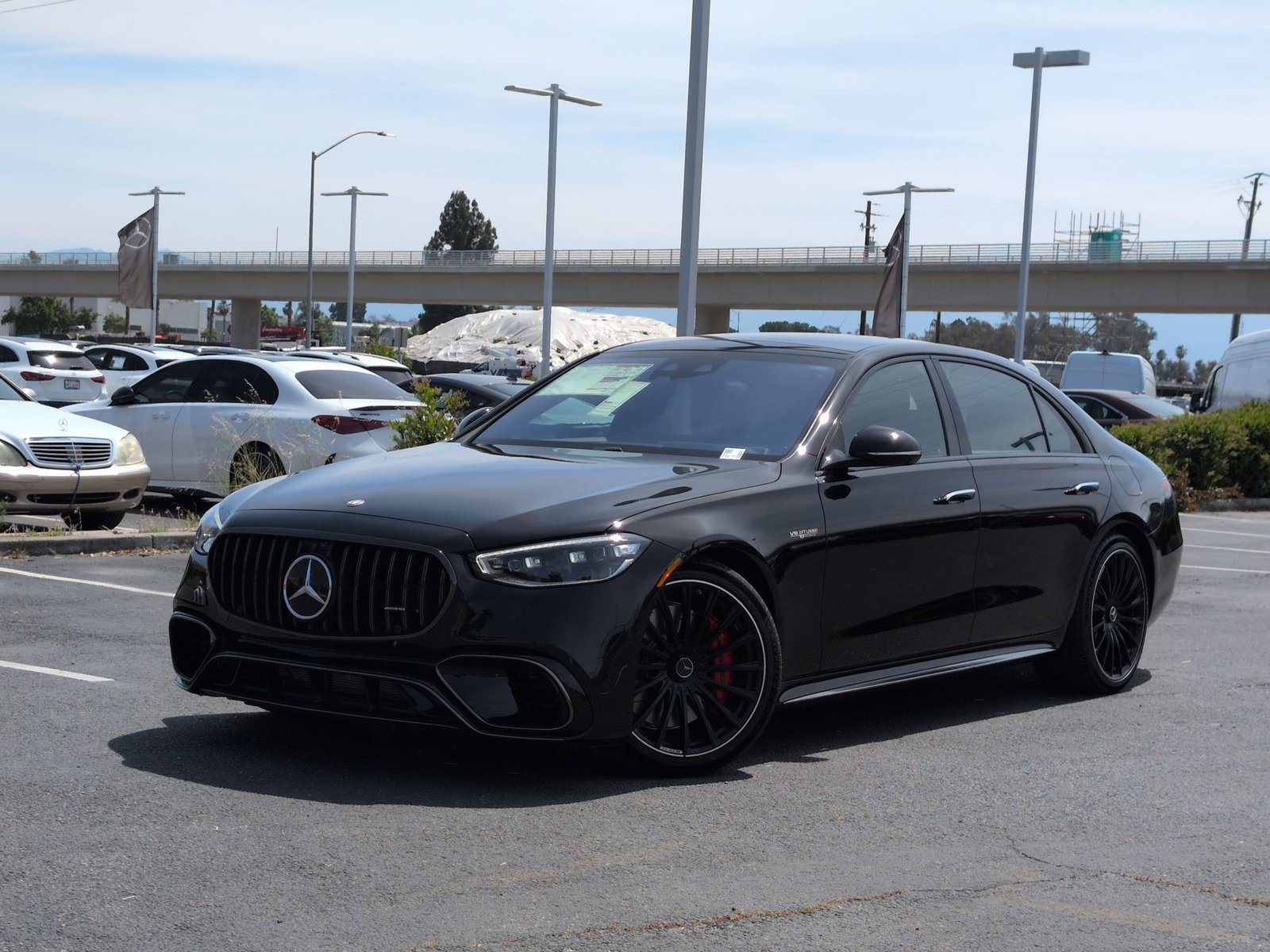 New 2026 Obsidian Black Metallic Mercedes-Benz AMG® S 63 E image 1