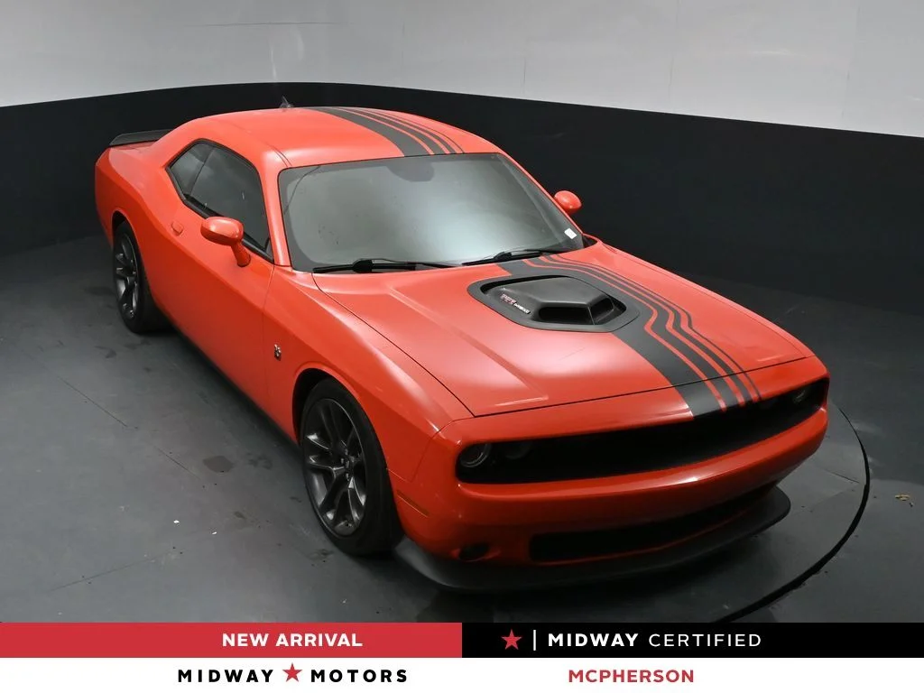 Certified Used 2021 Orange Dodge R/T Scat Pack image 1