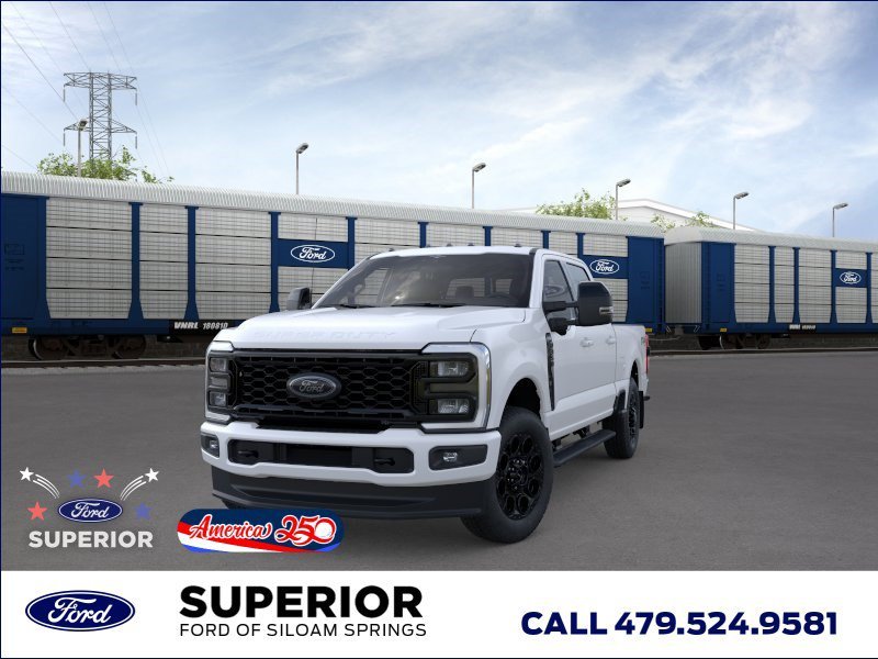 New 2026 Star White Metallic Tri-Coat Ford LARIAT image 2