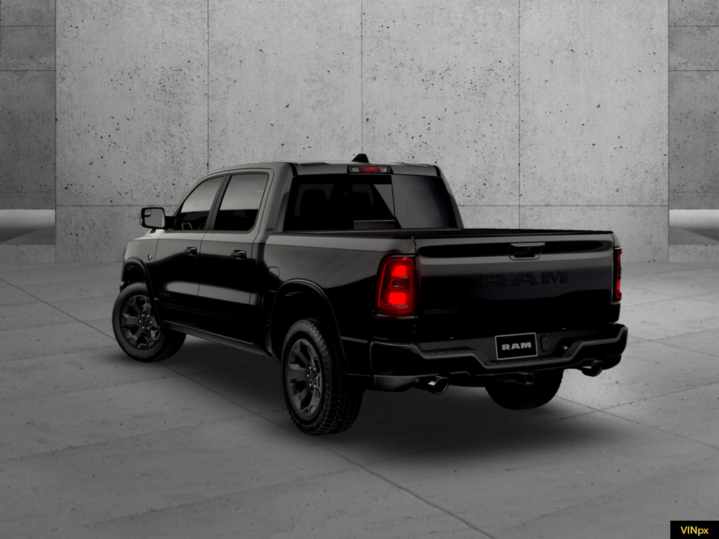 New 2026 Diamond Black Crystal Pearl-Coat Exterior Paint RAM Big Horn/Lone Star image 4