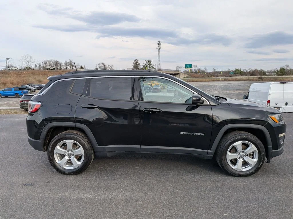 Used 2021 Jeep Compass Latitude with VIN 3C4NJDBB3MT534529 for sale in Cranston, RI